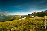 Красивый горный пейзаж: горы Гузерипль и Оштен