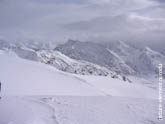 Зимний горный фотопейзаж Приэлюбрусья