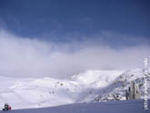 Горы Приэльбрусья зимой