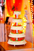 Фото свадебного торта из 5-ти ярусов